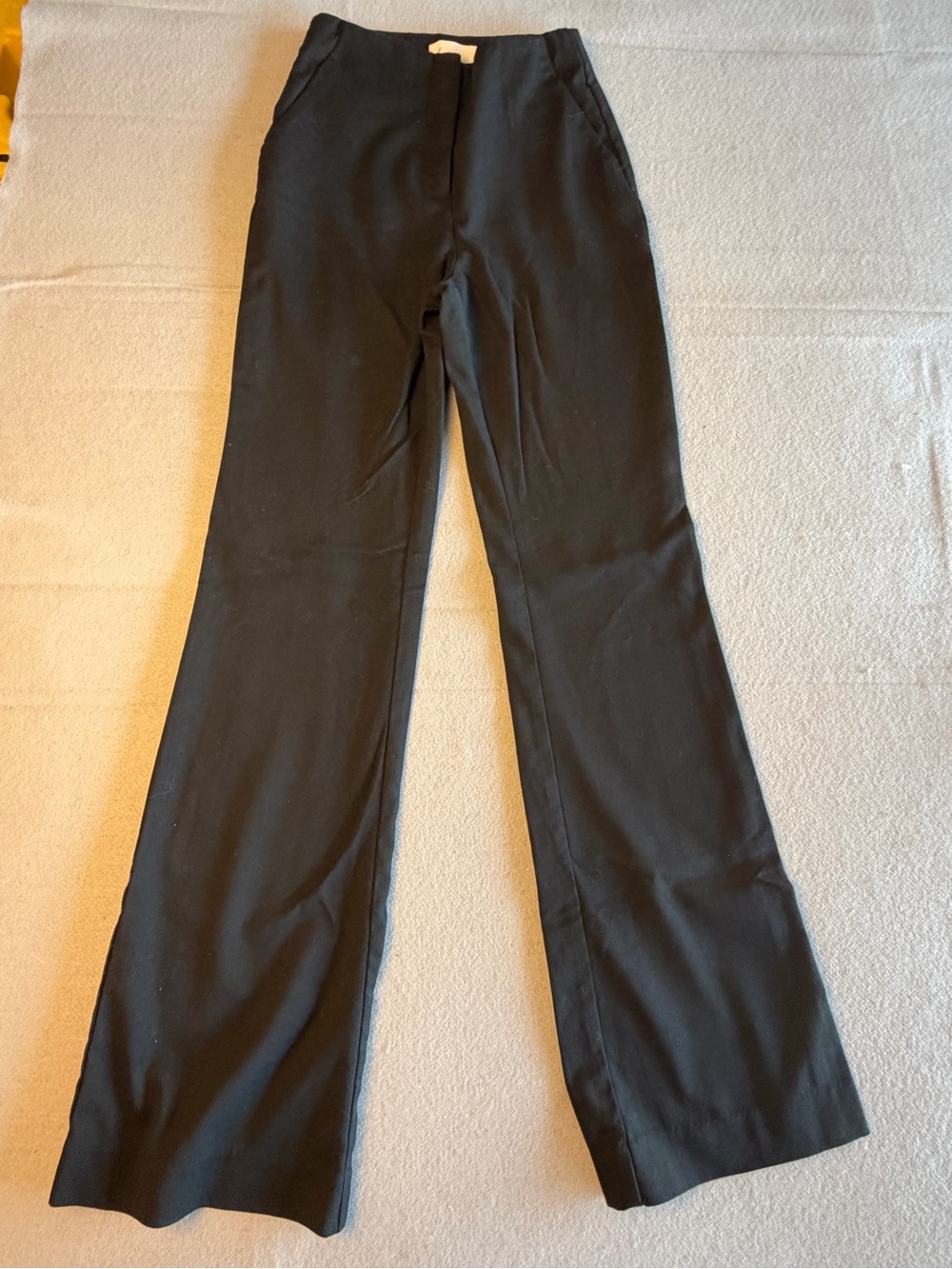 H&M Black Boot-Cut Flare Pants